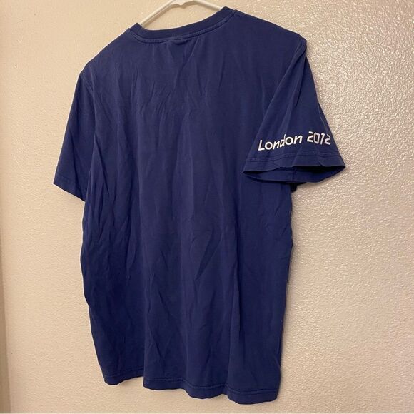 2012 LONDON Summer Games OLYMPICS official T-Shirt Navy Blue Unisex souvenir M - Picture 2 of 8